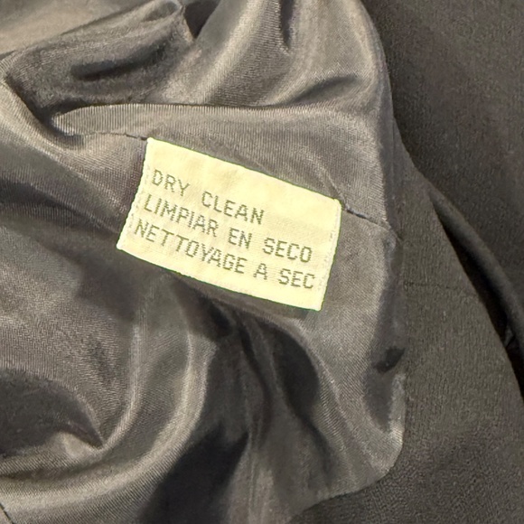 Evan-Picone Vintage Strappy Black Evening Dress Size 4 - Picture 8 of 15